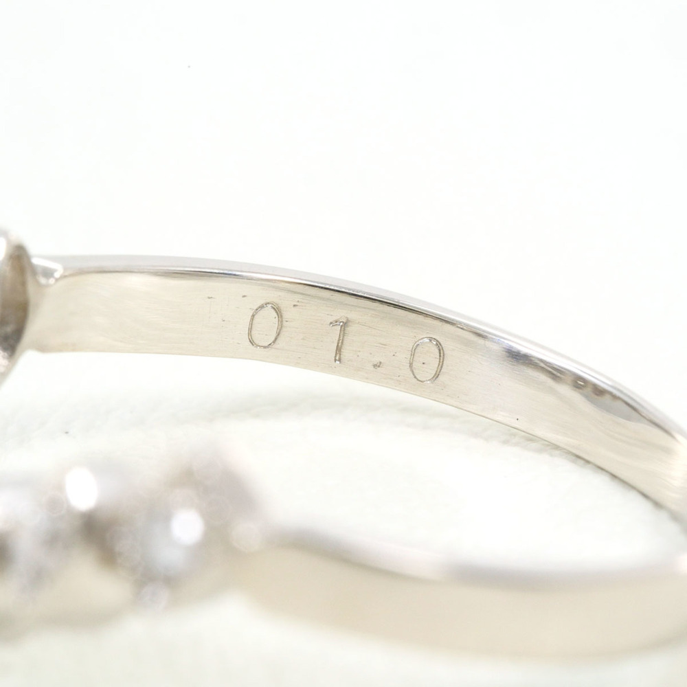 VINTAGE Silver Diamond Ring - Picture 4 of 7